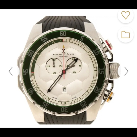 Bernhard H. Mayer Other - Bernhard H. Mayer Stainless Steel Striker watch